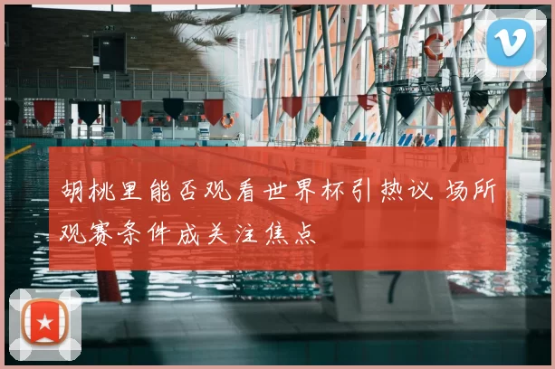 胡桃里能否观看世界杯引热议 场所观赛条件成关注焦点
