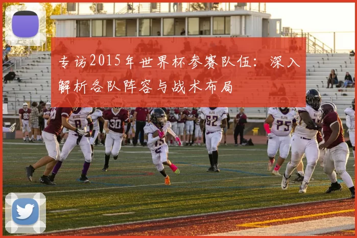 专访2015年世界杯参赛队伍：深入解析各队阵容与战术布局