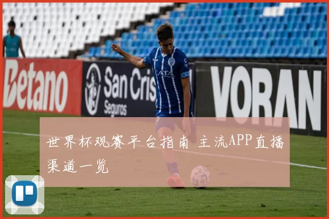 世界杯观赛平台指南 主流APP直播渠道一览