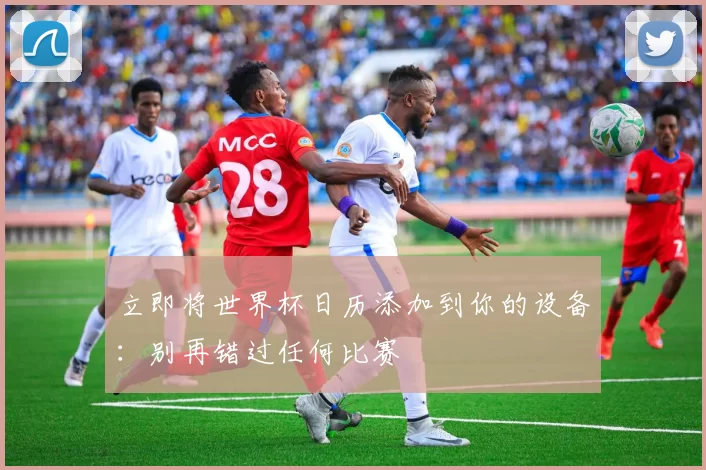 立即将世界杯日历添加到你的设备:别再错过任何比赛