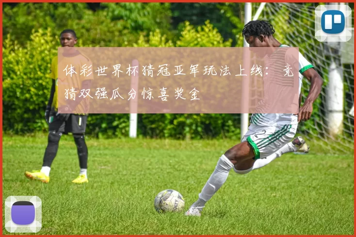 体彩世界杯猜冠亚军玩法上线:竞猜双强瓜分惊喜奖金